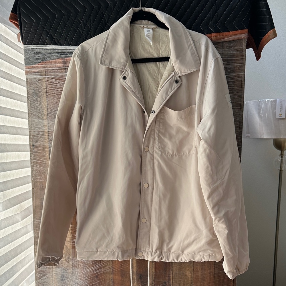 ALO Yoga Men's Light Tan Jacket